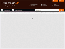 Tablet Screenshot of livingtools.de